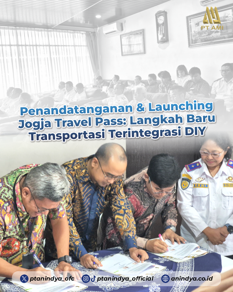 PT AMI Bersinergi Luncurkan Jogja Travel Pass sebagai Inovasi Layanan Transportasi Terintegrasi di Yogyakarta